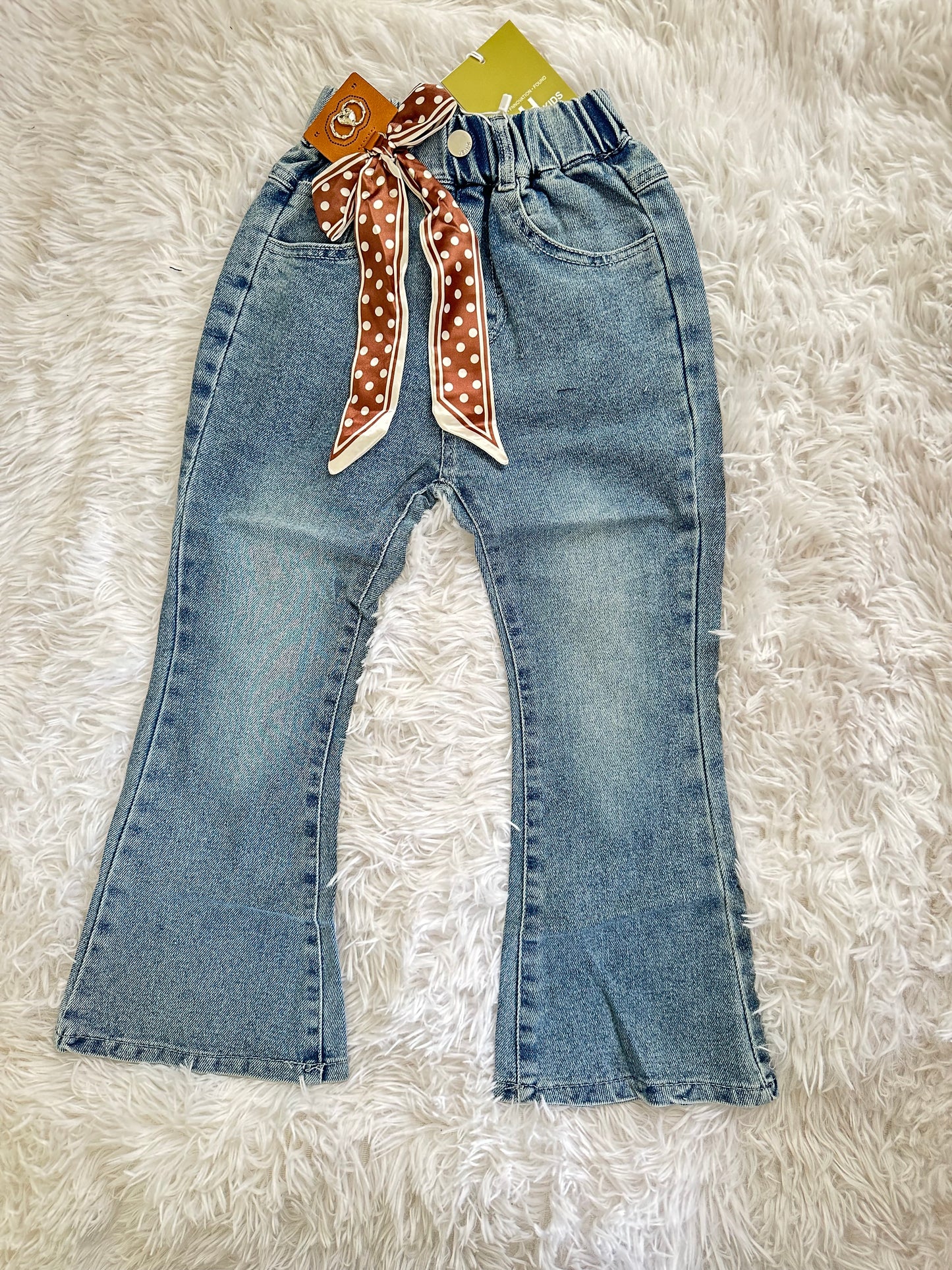 Blue Belly Denim Jeans