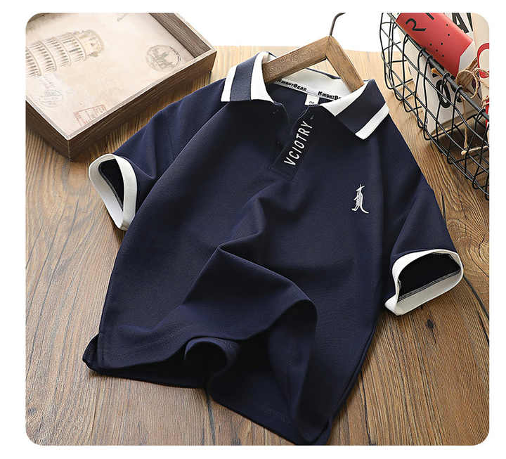 Navy colored Polo T-Shirt