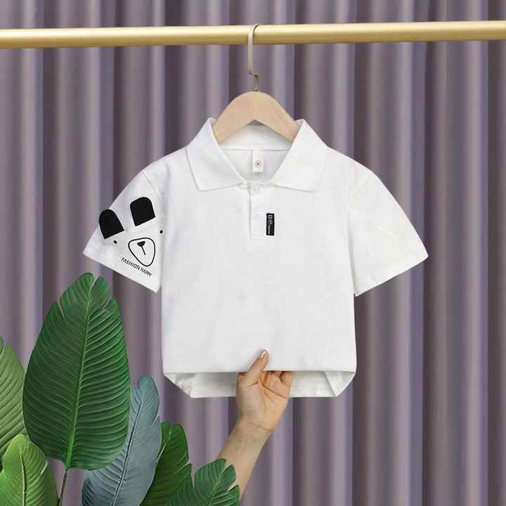 Plain White Polo T-Shirt