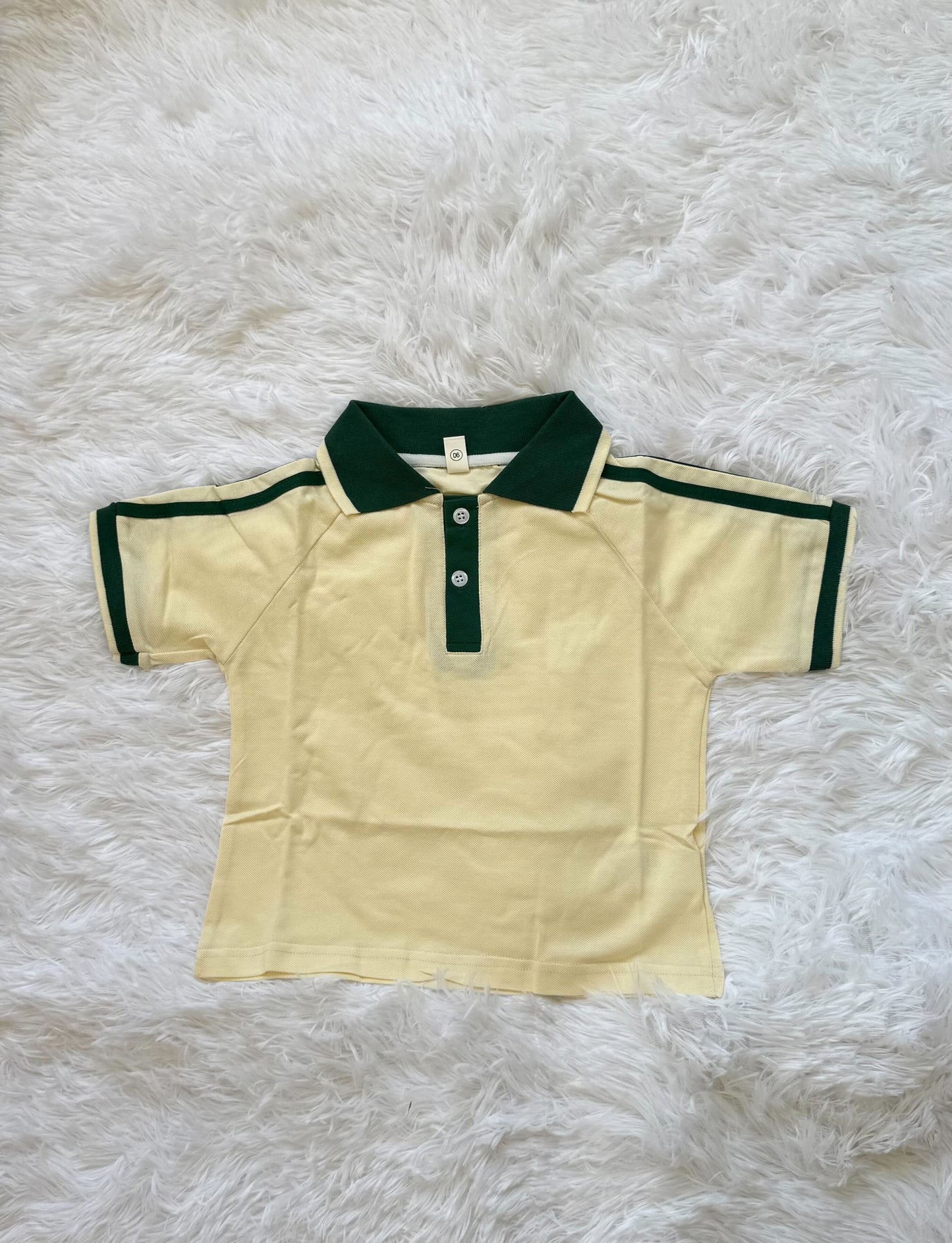 Green collar polo T-Shirt