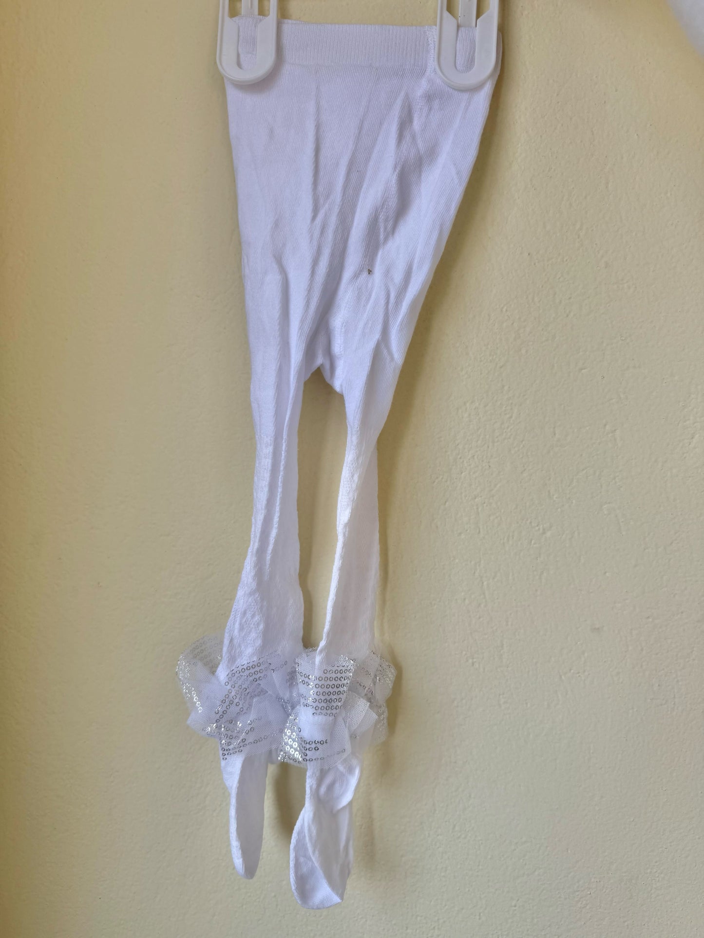 White socks leggings