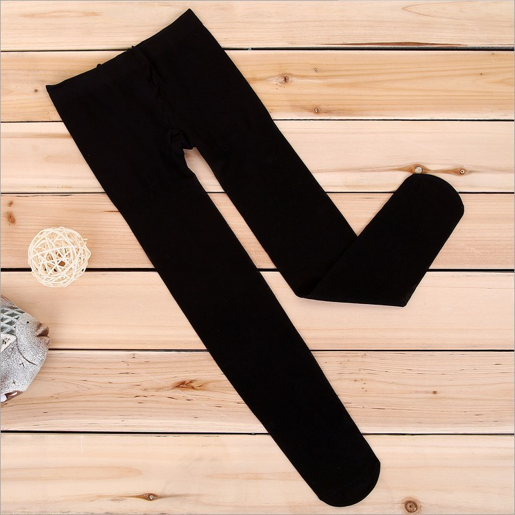 Black leggings with socks