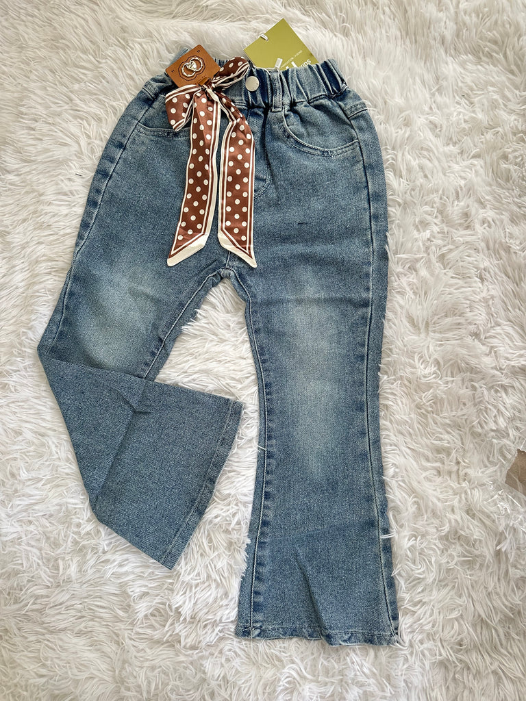 Blue Belly Denim Jeans