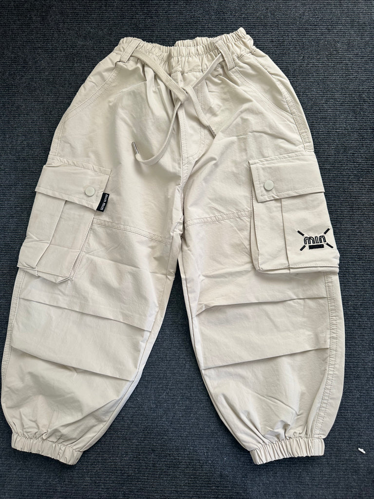 Cream Cargo Pant