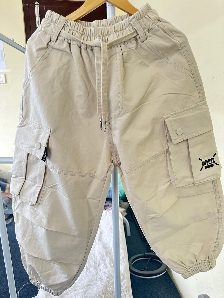 Cream Cargo Pant