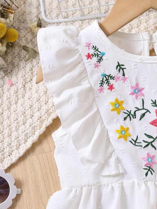 Embroider Girl Dress
