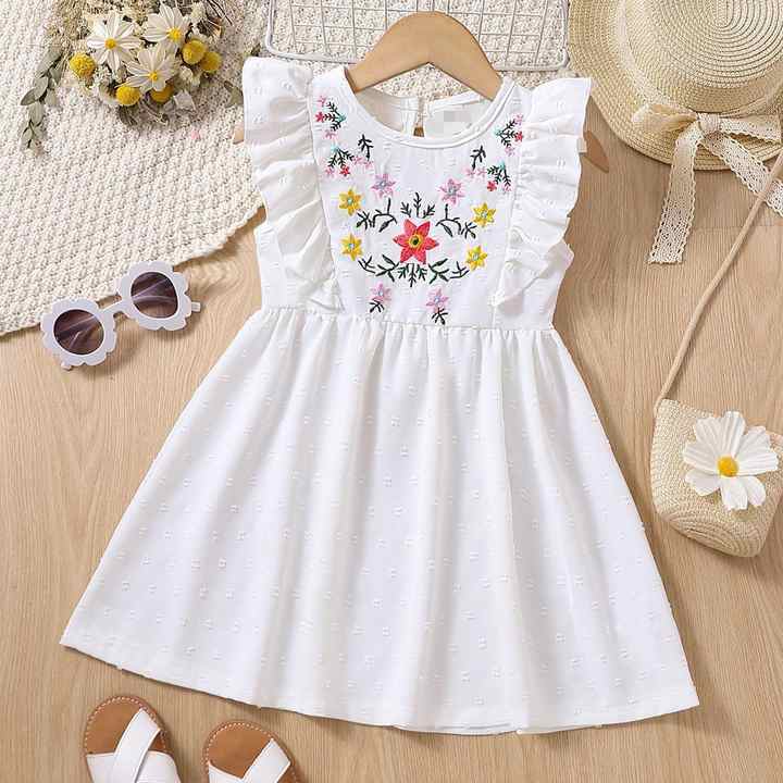 Embroider Girl Dress