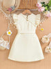 Fly Sleeve Girls Dress