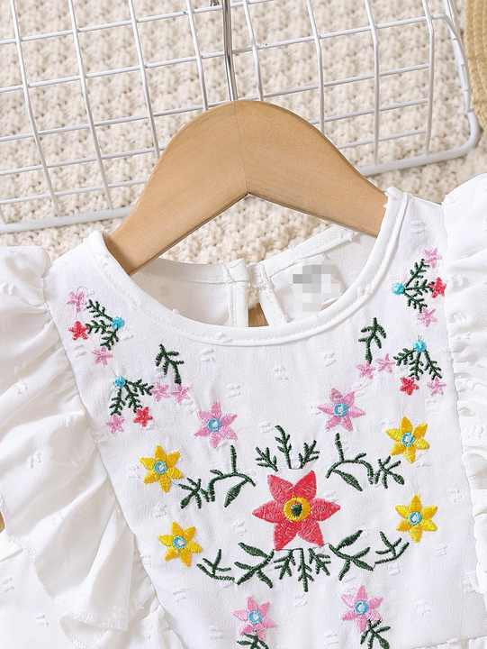 Embroider Girl Dress