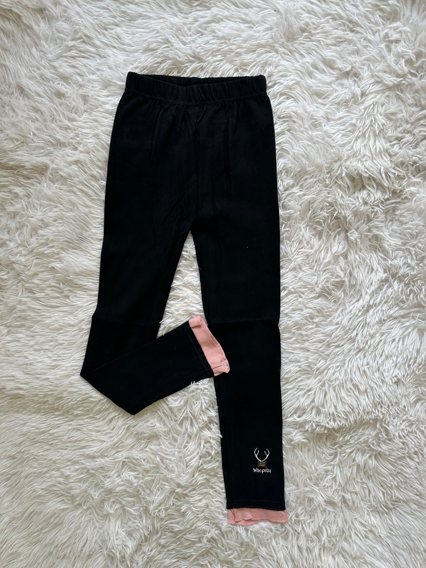 Black Cotton leggings