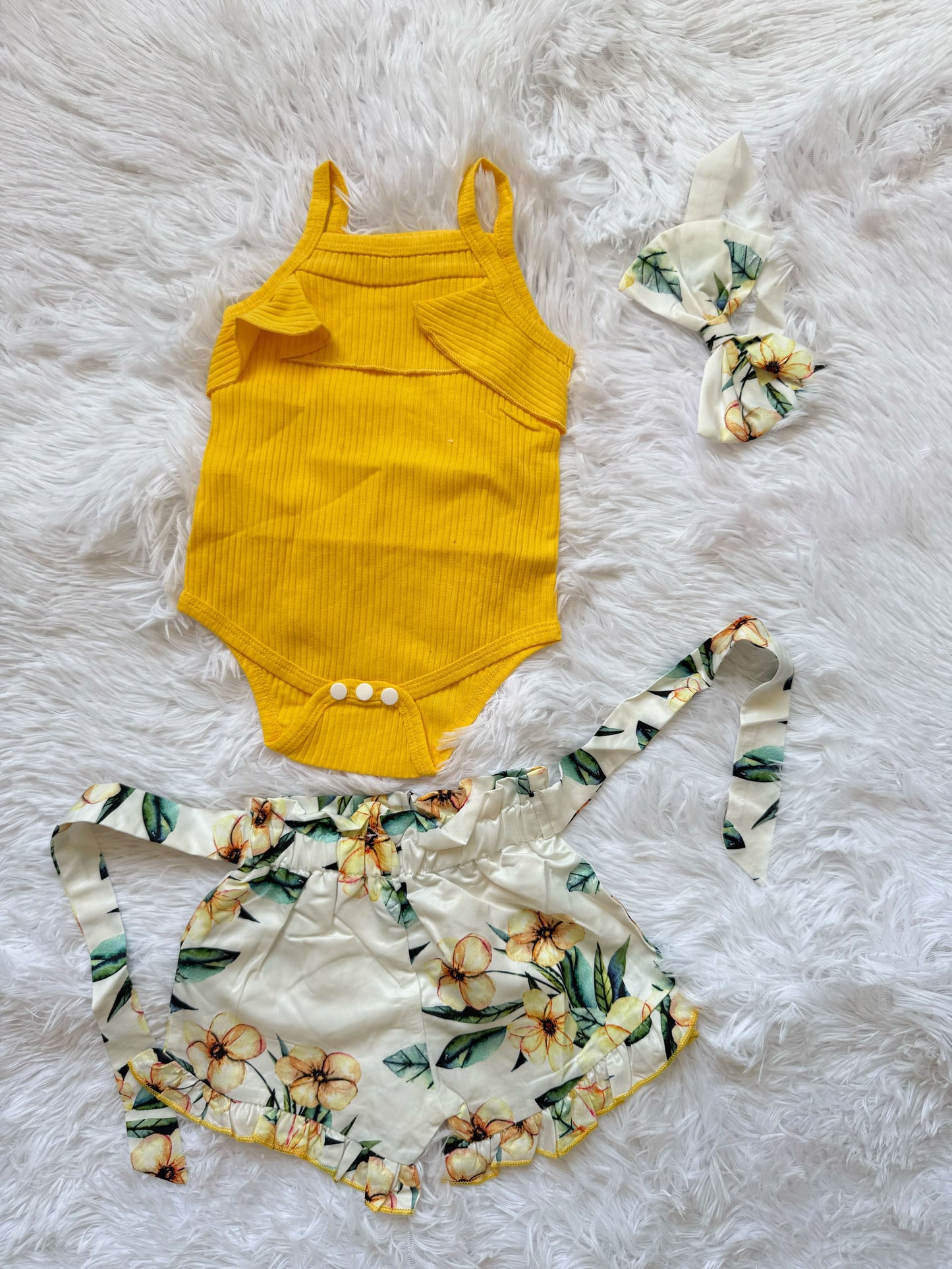 Floral Pants with off-shoulder tops