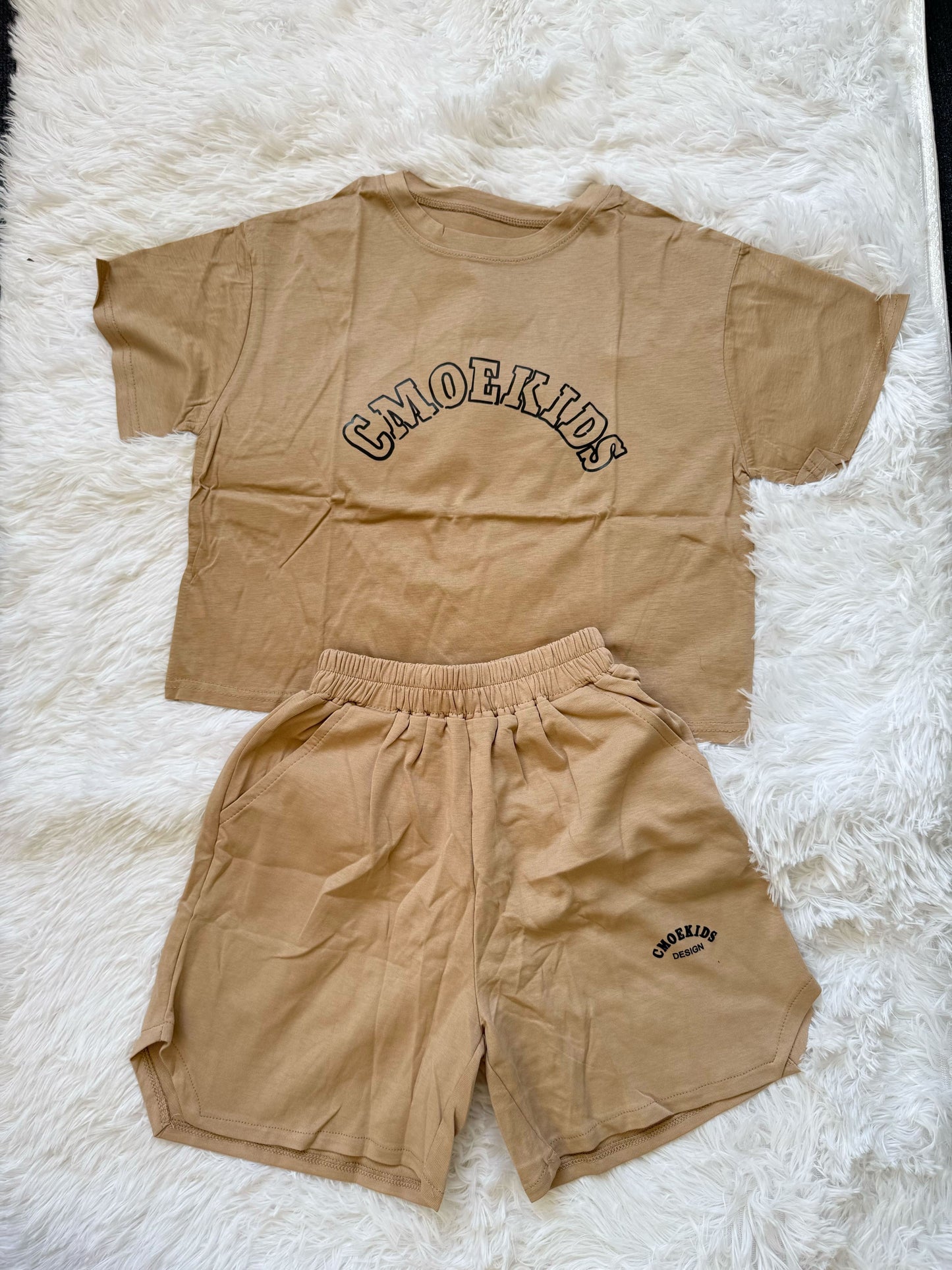 Brown colored boys clothing set