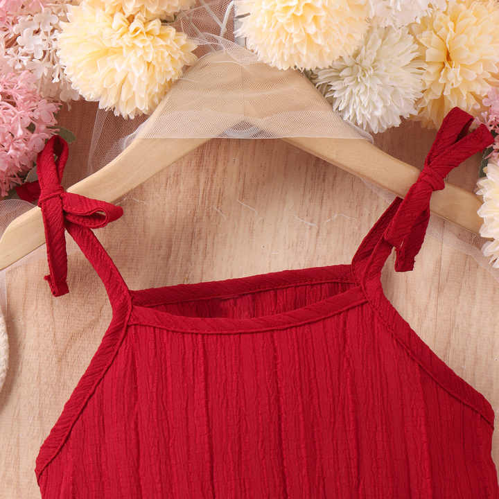 Flower Embroidery Skirt A-line Dress